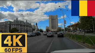 🚗 Driving in BUCHAREST #1 | Rush hour traffic | ROMANIA #4k60fps