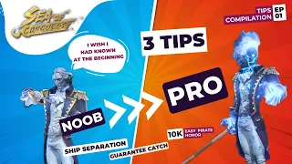 Sea of Conquest: Tip Compilation EP01 Guarantee Catch | Ship Separation | Easy Pirate Honor