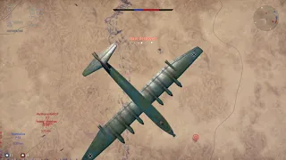 War Thunder BV 238, the largest plane in game.