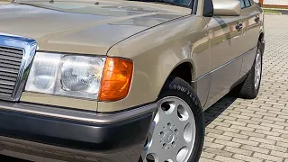 w124 Mercedes-Benz 230 E legendary and beloved, 1989