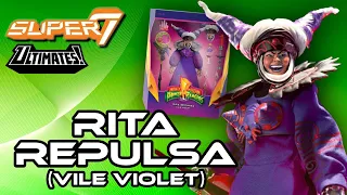 REVIEW: Super 7 Ultimates Mighty Morphin Power Rangers Rita Repulse (Vile Violet Version)