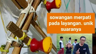 uji coba sowangan merpati dan Pitu Pitu pada layangan