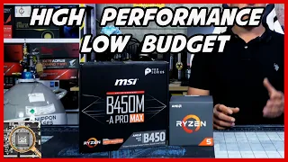 Ryzen 1600 AF + MSI B450M-A Pro Overview and OC Guide