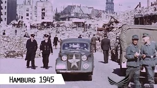 Hamburg - Liberation in 1945 (in color and HD)