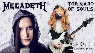 【Megadeth】 - 「Tornado of Souls」VOCAL + GUITAR COVER † BabySaster & Marina Dressiou