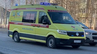 СМП | Volkswagen Crafter с сиреной wail