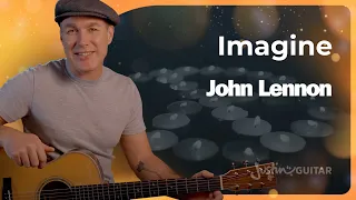 Imagine by John Lennon | Easy Guitar Lesson