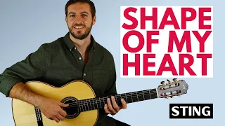 Shape of My Heart (Sting) - Guitar Lesson