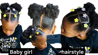 BEAUTIFUL BABY HAIRSTYLE BABY GIRL PROTECTIVE HAIRSTYLE