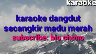 karaoke secangkir madu merah dangdut remix