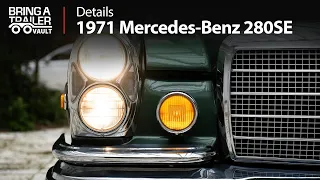 1971 Mercedes-Benz 280SE Details | Bring a Trailer