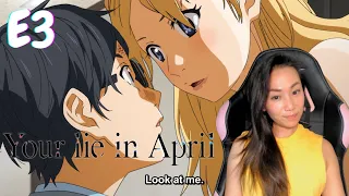 The Performance! | Your Lie in April Episode 3 Reaction | First Time Watching Anime Reaction