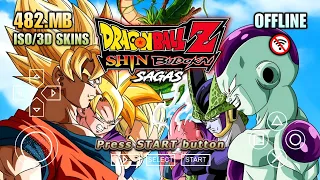 DRAGON BALL SHIN BUDOKAI SAGAS PPSSPP ISO MOD 2024 for DBZ: Shin Budokai 2 | Game DBZ PSP Gameplay