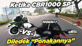 CBR 1000 SP motor SBK dengan segudang kelebihan.. dan ehhh digeber ZX25R!!