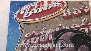 Check This Out! Iconic Bob's Big Boy Sign Pop Art Painting By Robert Holton