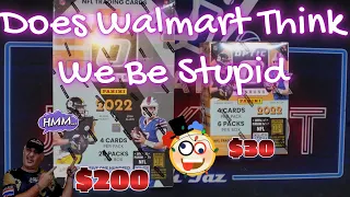 2022 Donruss Optic Football Retail Box. Does Walmart think we are Stupid?