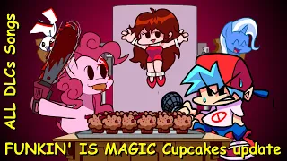 ALL DLCs Songs: Funkin' is Magic Cupcakes Update [FNF Mod/Hard]