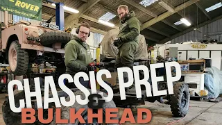 Bob Restoration | Chassis & Bulkhead Prep Series 3 Land Rover - Part 13