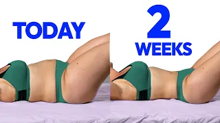 LYING LAZY EXERCISES TO LOSE BELLY FAT IN 2 WEEKS