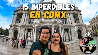 15 LUGARES Y ACTIVIDADES IMPERDIBLES EN CIUDAD DE MÉXICO #CDMX 4K