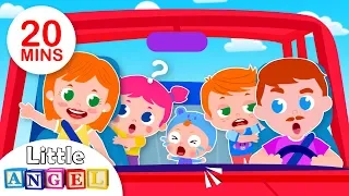 Are We There Yet? | Baby Visits the Dentist, 5 Little Puppies Peekaboo | Kids Songs by Little Angel