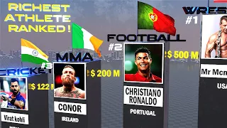 Richest athletes in the world 2022 Ranked ! Top 50
