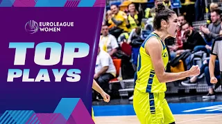 Top 5 Plays | Gameday 4 | EuroLeague Women 2022-23