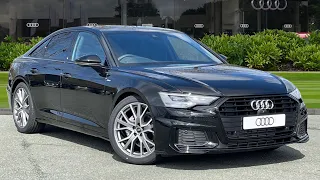 Brand New Audi A6 Saloon Black Edition 40 TFSI 204 PS S tronic | Preston Audi