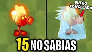 15 COSAS INCREIBLES que DEBES DE SABER en Plantas Vs Zombies 2  pt.5