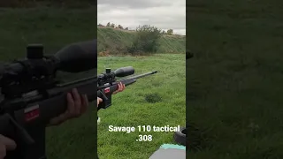 Savage 110 tactical .308 win + matador arms the regulator