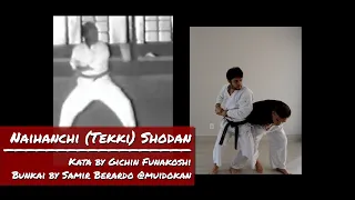 Bunkai - Naihanchi (Tekki) Shodan (kata by Gichin Funakoshi)