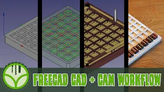 CNC with FreeCAD: CAD + CAM workflow