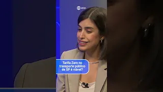 "Proposta eleitoreira e irresponsável", diz Tabata Amaral sobre tarifa zero em São Paulo