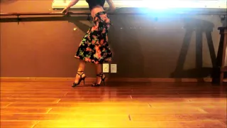 Tango Salón, clases de técnica para la mujer - Improvisando un poquito!