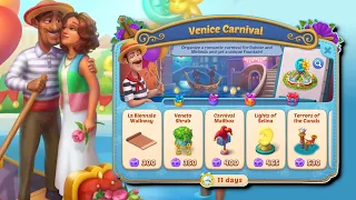 Venice Carnival - New Decorations - Homescapes - Android Gameplay