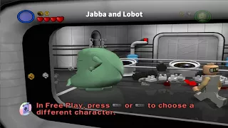 [PS2] Lego Star Wars 2 - 17 unplayable characters and one leftover menu from the demo version