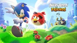 Angry Birds Friends - Sonic Tournament Gameplay