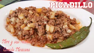 Picadillo con Papas Receta Facil y Rapida