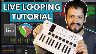 How to do EASY LIVE LOOPING in ABLETON and REAPER with Arturia's MiniLab 3