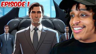 Agent Falls in LOVE Playing Batman Telltale Series! (Episode 1)