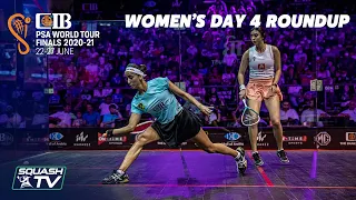 Squash: CIB PSA World Tour Finals 2020-21 - Women's Day 4 RoundUp