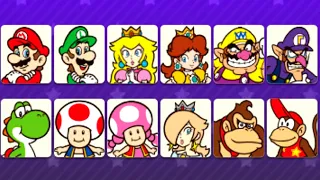 Mario Party Star Rush - All Characters