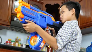 NERF SUPER GUN INFINUS BATTLE EDITION