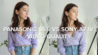 Panasonic S5 II vs Sony A7 IV Video Quality