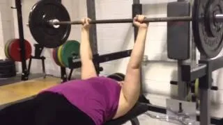 85x10 Bench Press + Hilarious Mega Fail 9/11/2013