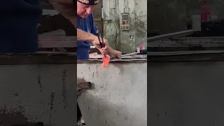 Murano Glass Horse Making 🐎 #venice #glassmaking #muranoglass #live #shorts #italy #beautiful