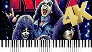 Kiss - Beth Sheet Music (Medium) Tutorial 4K