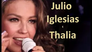 Julio Iglesias e Thalia -  Quién Será - Imagens e áudio em HD -  [legendas em espanhol e português]