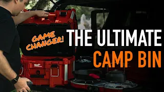 The ULTIMATE Bin For Camping Gear | Milwaukee Packout System