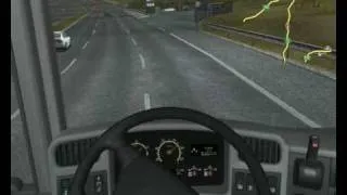 Euro Truck Simulator - Empty Fuel - 1cm to station